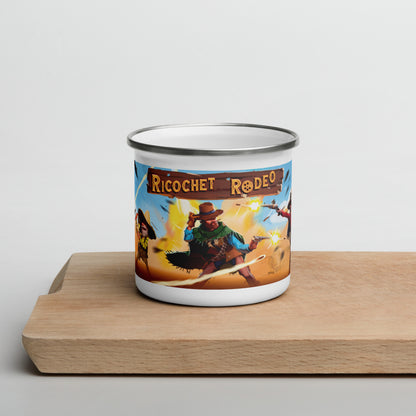Ricochet Rodeo Enamel Mug
